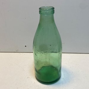 Lote de 5 Recipientes y Botellas de Vidrio Vintage: Conaprole, Damajuana y Frascos - imagen 3
