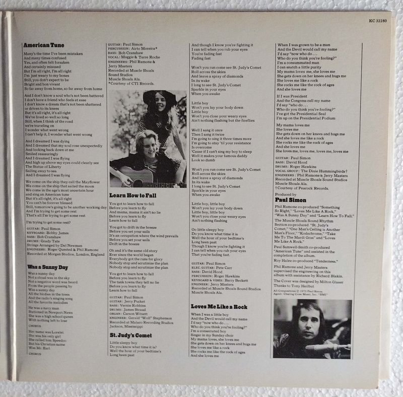 Vinilo de Paul Simon - There Goes Rhymin' Simon - imagen 4
