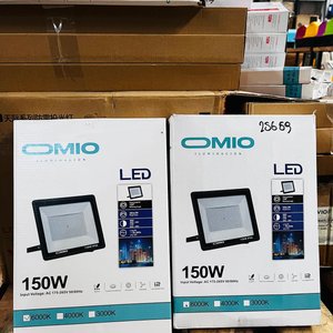 2 Reflectores LED 150W Luz Fría Marca OMIO - imagen 3