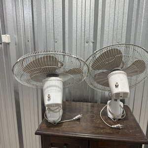 Par de Ventiladores de Pie Futura Blancos con Aspas Grises - imagen 6
