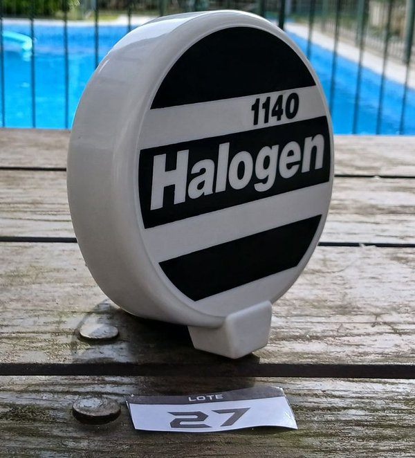 Faro Auxiliar Redondo Halogen 1140 con Tapa Exterior - imagen 1