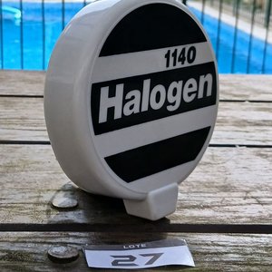 Faro Auxiliar Redondo Halogen 1140 con Tapa Exterior - imagen 1