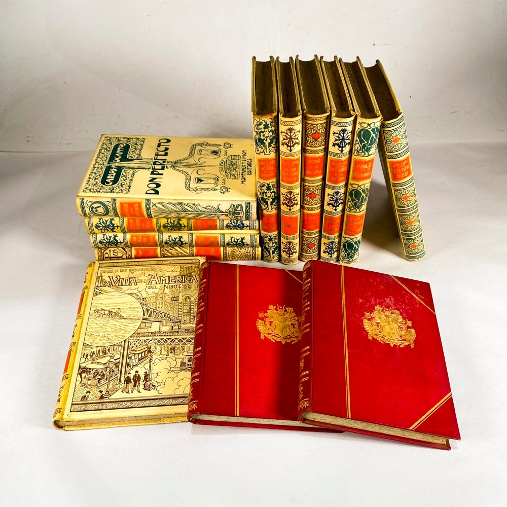 Lote de Libros Antiguos y Decorativos