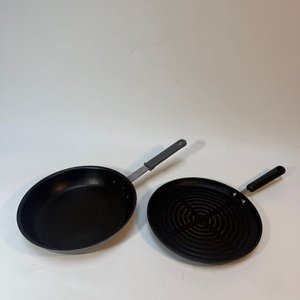 Par de Sartenes de Calidad con Mango Gris, 30cm Diámetro - imagen 2