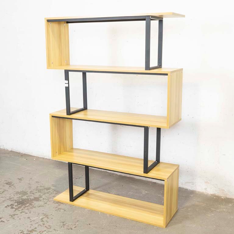 Estantería Biblioteca Moderna Metal y MDF