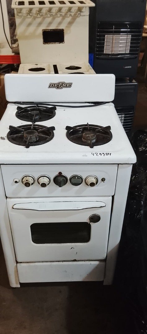 Cocina a Gas Blanca de 4 Hornallas