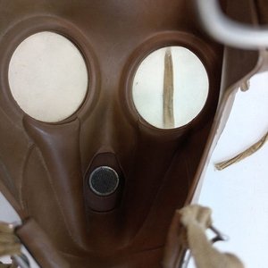 Máscara Antigás Militar ANP M51 Francesa Guerra Fría - Sin Filtro - imagen 4