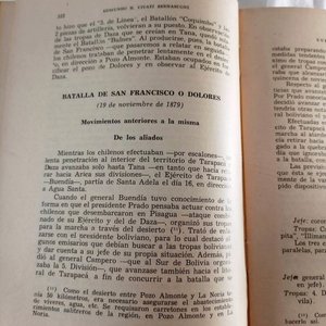 Lote de 3 Libros Históricos: Guerra del Pacífico y Provincia de La Rioja (1946) - imagen 3