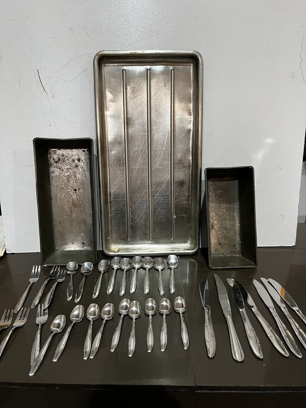 Conjunto de Cubiertos de Acero Inoxidable
