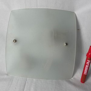 Aplique de Pared Cuadrado con Vidrio Esmerilado - imagen 4