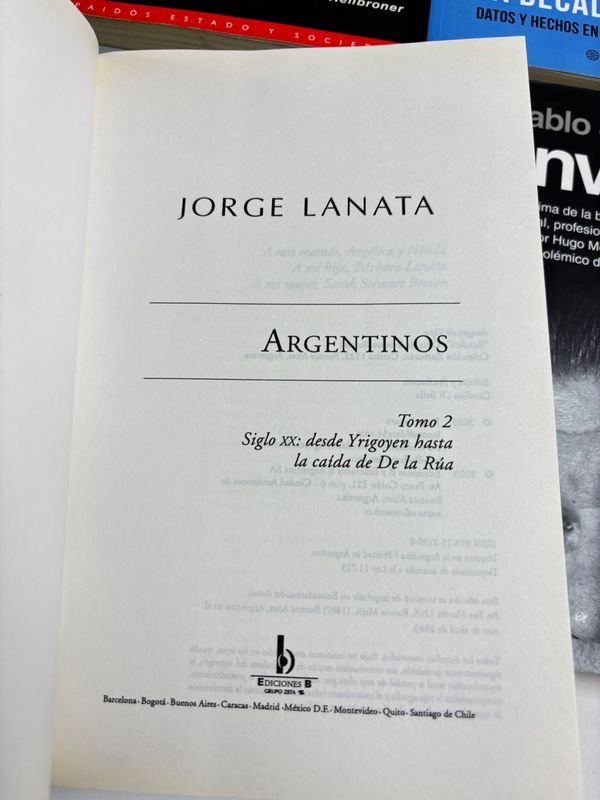 Colección de libros sobre política, historia y sociedad argentina - imagen 10
