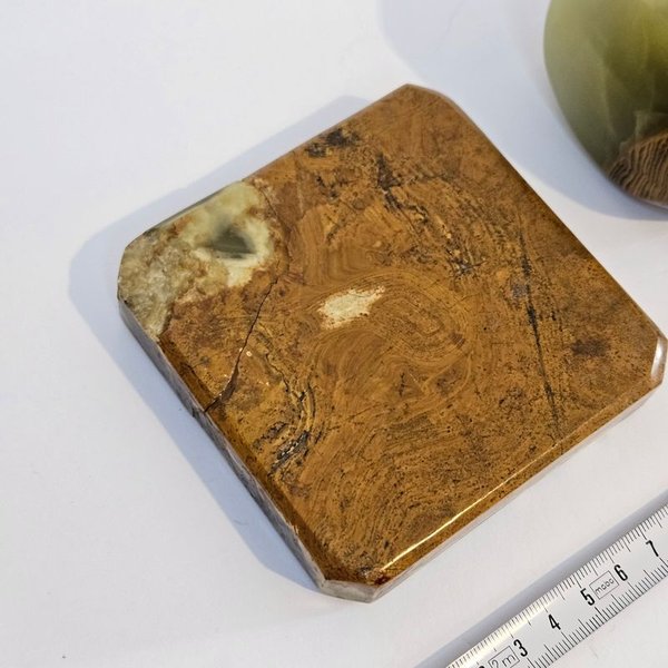Cenicero y pisapapeles de piedra con piedras de amatista - imagen 3
