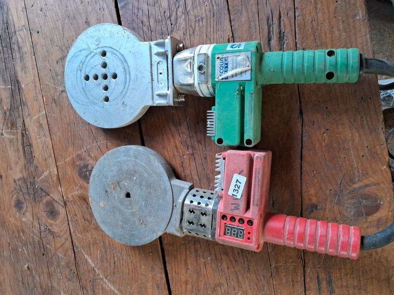 Lote de dos termofusoras y herramientas eléctricas - imagen 3