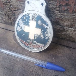Insignia Antigua de Médico para Matrícula de Automóvil - Casa Tammaro Uruguay - imagen 2