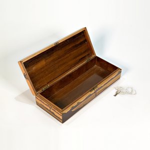 Caja de Madera con Tapa Abatible y Decoración de Playa de Río de Janeiro - imagen 4