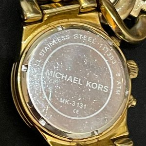 Reloj Michael Kors Cronógrafo Dorado Mujer MK3131 - imagen 6
