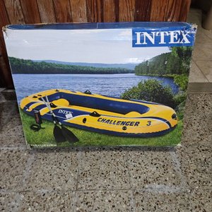 Bote Inflable Intex Challenger 3 para 3 Personas con Remos e Inflador - imagen 5