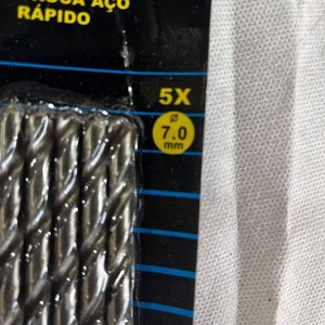 Lote siguiente: Juego de 5 mechas rápidas de 7 mm