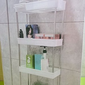 Rack Organizador de Baño con Ruedas 87x40x13 cm - imagen 2