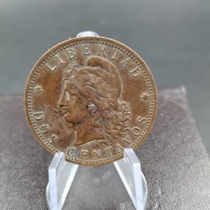 Lote siguiente: Moneda Argentina 2 Centavos 1884 Cobre