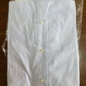 Camisa Rayada Italia Talle 37/38 Nueva - imagen 2