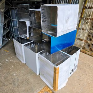 Lote de 12 Conductos Metálicos para Aire Acondicionado - imagen 3