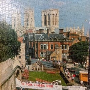 Par de Puzzles Completos Plastificados: York y Castillo Neuschwanstein - imagen 4