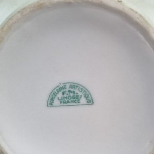 Conjunto de 4 Piezas: Alhajeros y Mini Tetera Decorativa en Porcelana Limoges y Tsuji - imagen 5