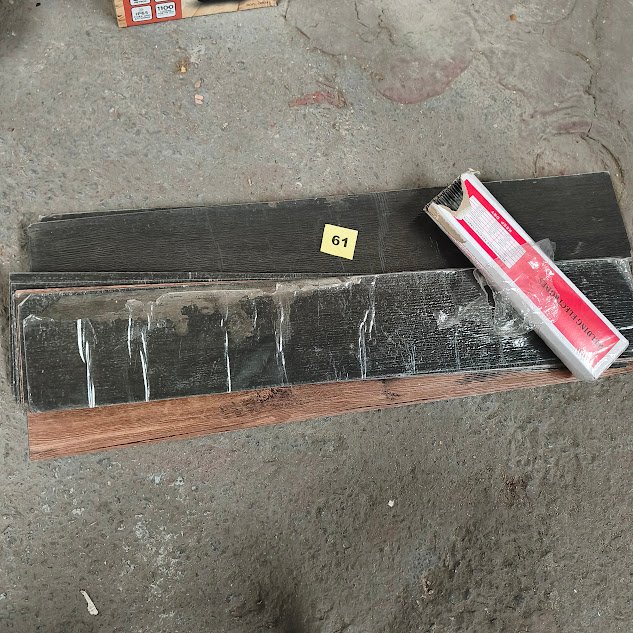 Tiras de Goma Imitación Madera y Electrodos de Soldar