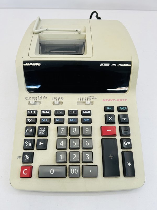 Sumadora Casio DR-210TM con Impresora