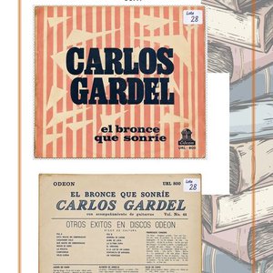 Vinilo Carlos Gardel "El Bronce Que Sonríe" V.44 Odeón Uru 1968 - imagen 2