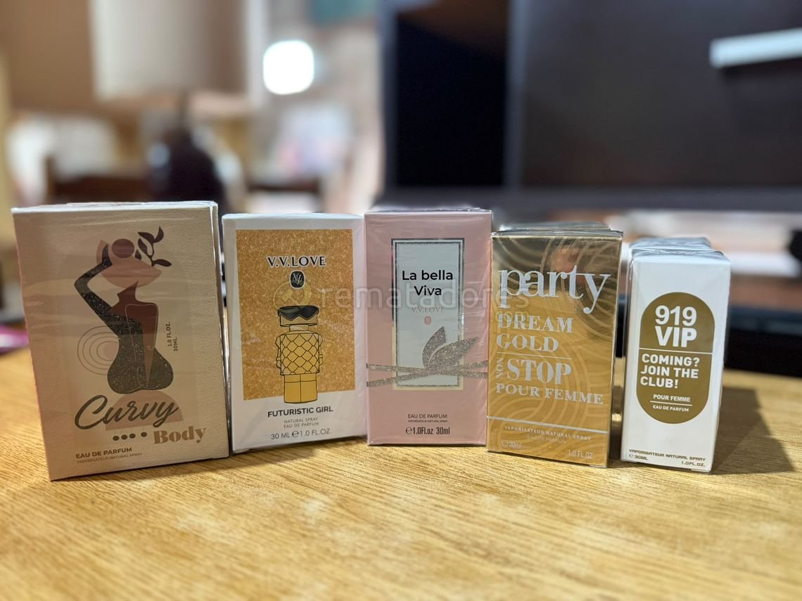 Set de 5 Perfumes Importados para Mujer