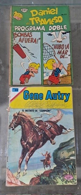 Lote de Revistas Históricas: Daniel Travis y Gene Autry (1962-1970)
