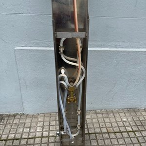 Panel de Ducha Curvo de Acero Inoxidable con Regadera Superior - imagen 7