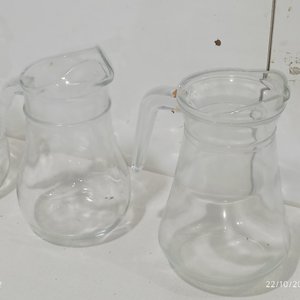 Juego de 4 jarras de vidrio transparentes - imagen 4