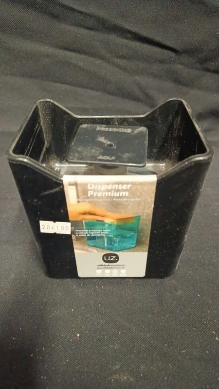 Dispensador de Jabón Negro Premium UZ