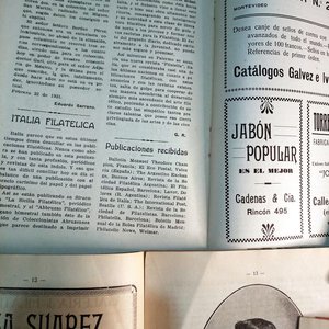 9 Revistas "Centro Coleccionistas del Uruguay" Art Nouveau (1920-1922) - imagen 6