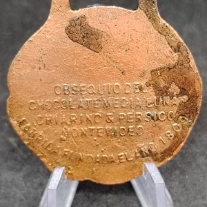 Medalla "Obsequio del Chocolatemendia Luna" Fábrica Fundada 1800 - imagen 4