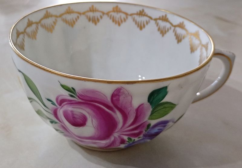 Taza de porcelana alemana Schorndorf - Excelente condición - imagen 1