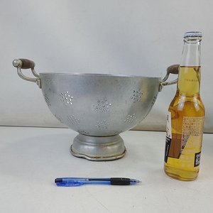 Escurridor de Aluminio Puro con Logo Mariposa y Olla con Tapa - imagen 6