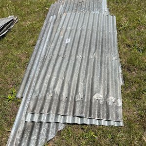 Lote siguiente: Lote de 5 Chapas Metálicas Onduladas