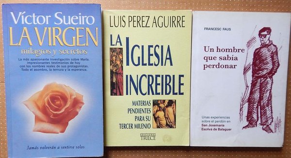 Lote de 7 Libros Religiosos: Papa Francisco, Juan Pablo II, y más - imagen 1