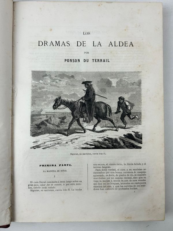 Novela con ilustraciones del siglo XIX - imagen 2