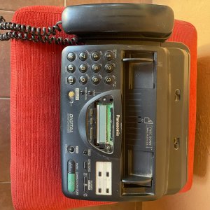 Fax Panasonic Negro con Contestador Digital y Manos Libres - imagen 2