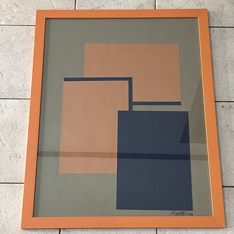 Lote siguiente: Cuadros abstractos firmados Maria de Oliveira