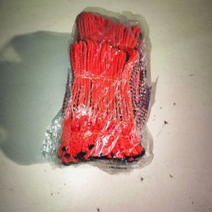 12 Pares de Guantes Antideslizantes Naranja y Negro - imagen 2