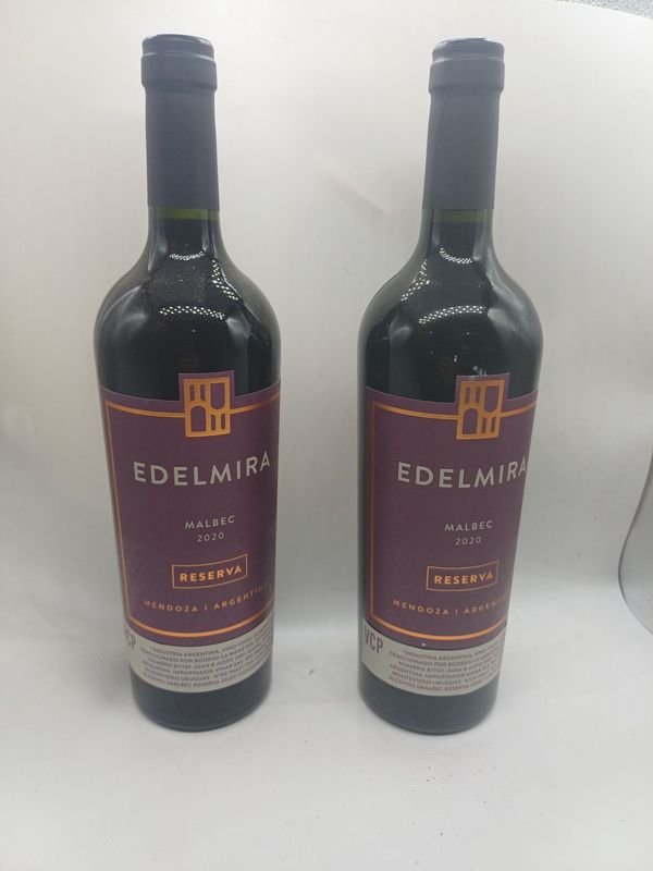 Caja de vino Malbec Reserva Edelmira Mendoza - imagen 4