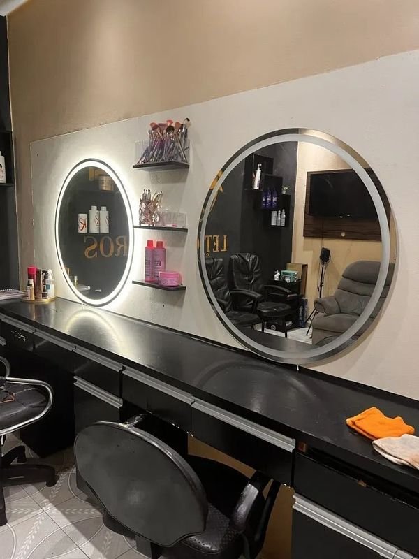 Espero Redondo con LED Táctil de 80 cm - Accesorios para Hogar - imagen 2