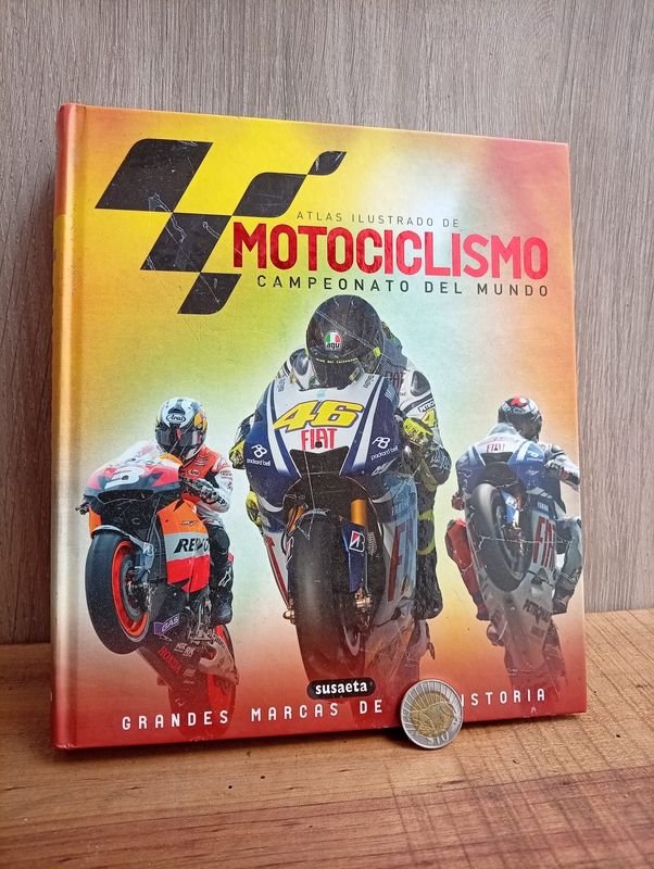 Gran Libro "Atlas Ilustrado de Motociclismo: Campeonato del Mundo"