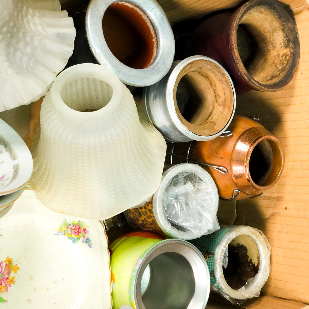 Lotes de cerámica y vidrio para decoración - imagen 2